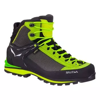 Походные ботинки Salewa Crow Goretex, зеленый