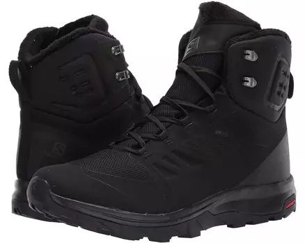 Походные ботинки Salomon Outblast TS CSWP, цвет Black/Black/Black
