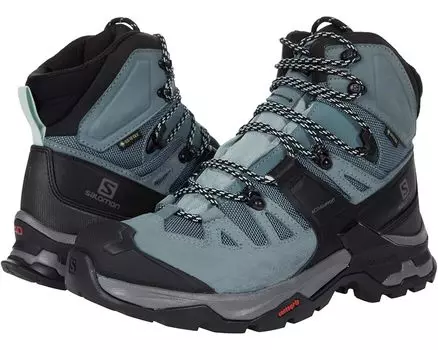 Походные ботинки Salomon Quest 4 GTX, цвет Slate/Trooper/Opal Blue