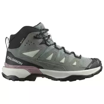 Походные ботинки Salomon X Ultra 360 Leather Mid Goretex, зеленый