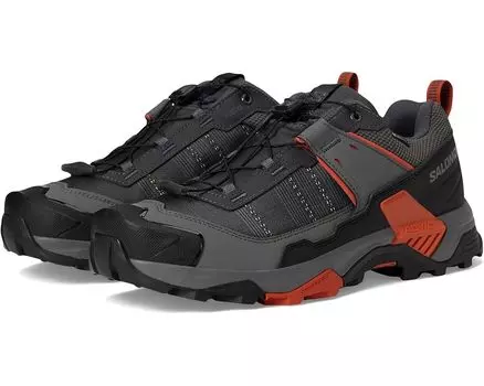 Походные ботинки Salomon X Ultra 5 GTX, цвет Asphalt/Castlerock/Burnt Ochre