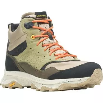 Походные ботинки Speed Solo Mid WP мужские Merrell, цвет Clay/Olive