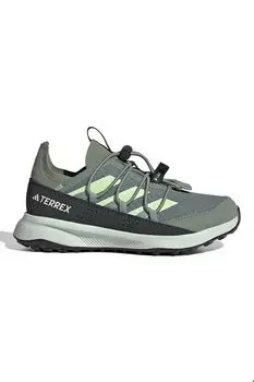 Походные ботинки Terrex Voyager с логотипом Adidas Performance, зеленый