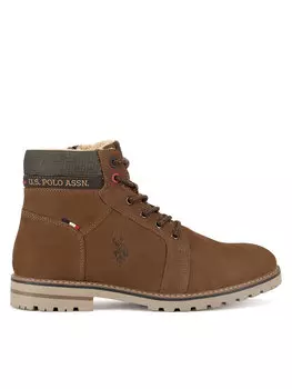 Походные ботинки U.S. Polo Assn., коричневый