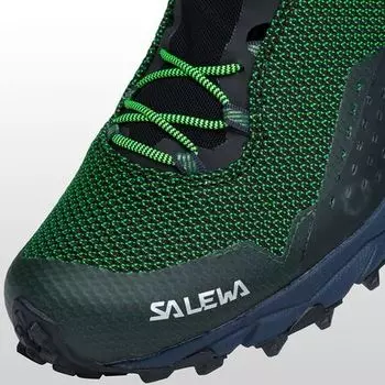 Походные ботинки Ultra Flex 2 Mid GTX мужские Salewa, цвет Raw Green/Pale Frog