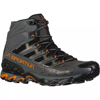Походные ботинки Ultra Raptor II Mid GTX мужские La Sportiva, цвет Carbon/Hawaiian Sun