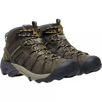 Походные ботинки Voyageur Mid мужские KEEN, цвет Raven/Tawny Olive
