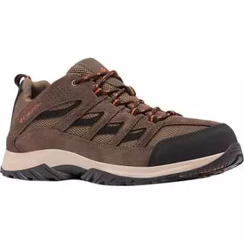 Походные кроссовки Crestwood мужские Columbia, цвет Camo Brown/Heatwave