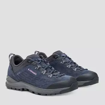 Походные кроссовки Explorer GTX Lo женские Lowa, цвет Navy/Lilac