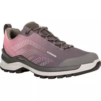 Походные кроссовки Zirrox GTX Lo женские Lowa, цвет Anthracite/Brown Rose