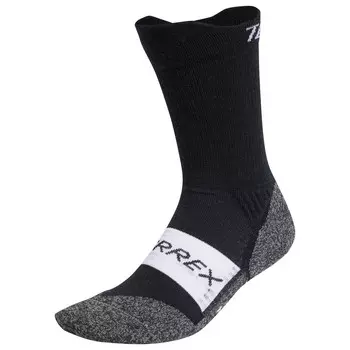 Походные носки Adidas Terrex Terrex Cold.RDY Crew Wool Socks, цвет Black/White