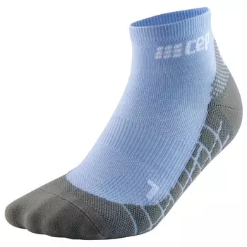 Походные носки Cep Cep Light Merino Socks Hiking Low Cut V3, цвет Light Blue