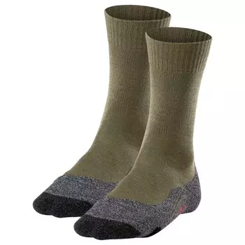 Походные носки Falke, цвет bunt/olivgrn