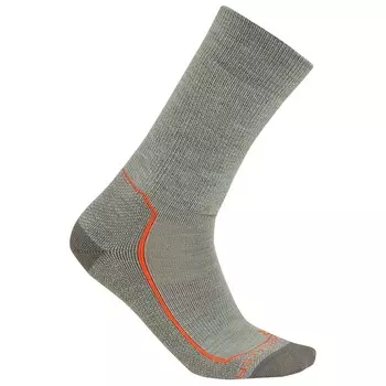 Походные носки Icebreaker Hike+ Medium Crew, цвет Moss/Blaze/Galaxy