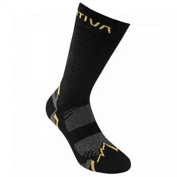 Походные носки La Sportiva Hiking Socks, цвет Black/Yellow