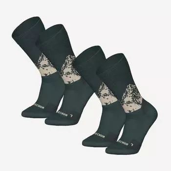 Походные носки Quechua, цвет abgrundgrn