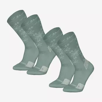 Походные носки Quechua, цвет eisgrn