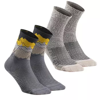 Походные носки Quechua, серый
