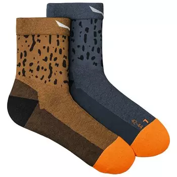 Походные носки Salewa MTN TRN Sal AM QRT Sock, цвет Java Blue/7020