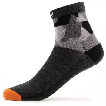 Походные носки Salewa Pedroc Camu All Mountain QRT Sock, цвет Black Out