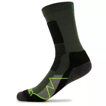 Походные носки Stoic Merino Trekking Crew Socks, цвет Dark Green