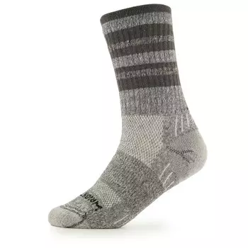 Походные носки Wrightsock Escape Crew, цвет Ash Stripes