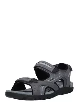 Походные сандалии GEOX Hiking Sandals Strada, цвет anthracite/smoke grey