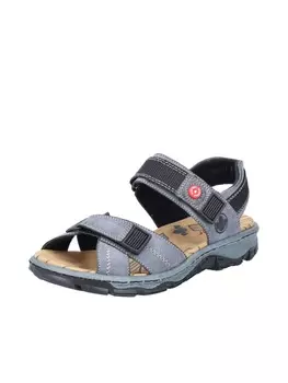 Походные сандалии rieker, цвет atlantic