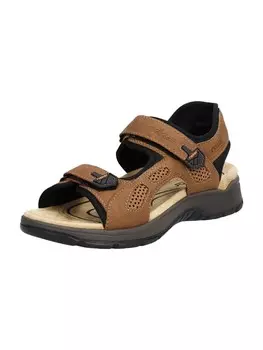 Походные сандалии rieker, коричневый