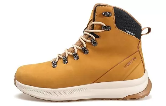 Походные/Треккинговые ботинки мужские с высоким верхом пшеничные Humtto