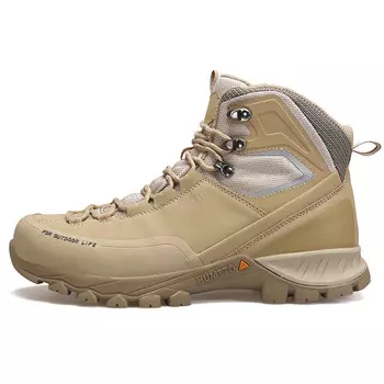 Походные/Треккинговые ботинки мужские с высоким верхом, песочного цвета Humtto, цвет Sand