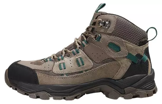 Походные/Треккинговые ботинки мужские с высоким верхом коричневого цвета Humtto