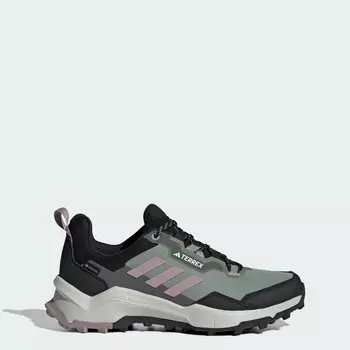 Походные туфли Terrex AX4 GORE-TEX Adidas, цвет Silver Green/Preloved Fig/Core Black
