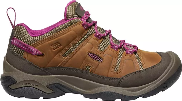 Походные женские ботинки Keen Circadia Vent, коричневый