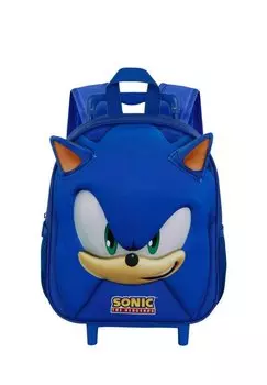 Походный рюкзак SEGA-SONIC FACE SMALL 3D WITH Karactermania, синий