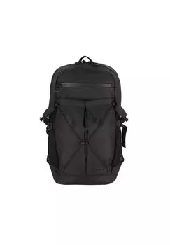 Походный рюкзак WANDERMOOD PACK 20 нагрудный ремень, компрессионные ремни, контактная спинка, встроенный дождевик для женщин и мужчин Jack Wolfskin, цвет Granite Black