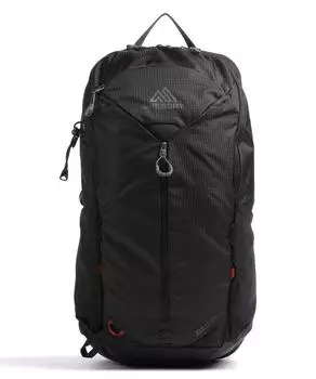 Походный рюкзак Zulu 24 lt с радиоуправлением из переработанного полиэстера рипстоп Gregory, черный