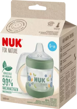 Поилка для природы зеленая с 6 месяцев 150мл 1 шт. NUK