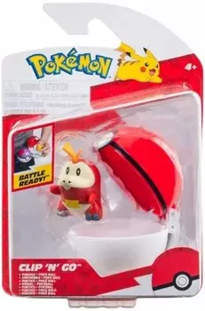 Покемон, Clip 'N' Go, Фуэкоко с покеболом, W17 Pokemon