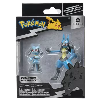 Pokemon Select Evolution Риолу Лукарио, фигурка