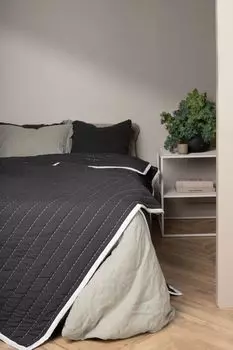 Покрывала Venture Home Июнь Антрацит, черный