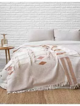 Покрывало Barine, коричневый