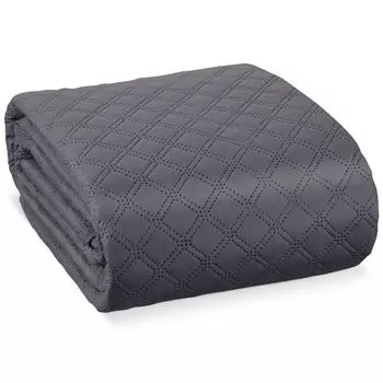 Покрывало Beautissu Покрывало Оливия в стеганом виде, серый