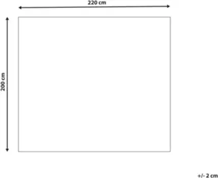 Покрывало Beliani, белый