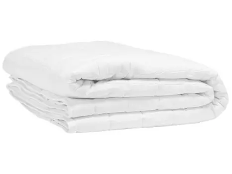 Покрывало Beliani JANNU, 155x5x220 см, белый