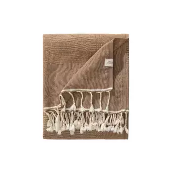 Покрывало Benuta, коричневый