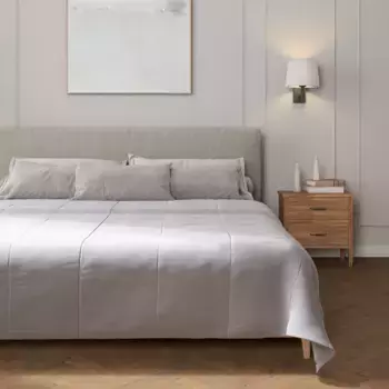 Покрывало Dekoria, серый