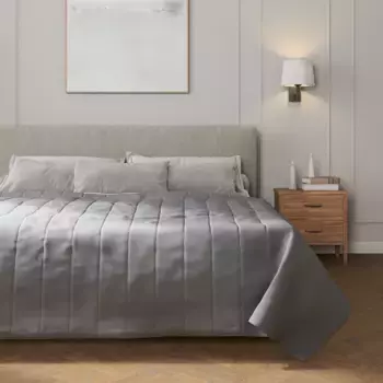 Покрывало Dekoria, серый