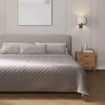 Покрывало Dekoria, серый