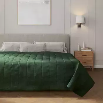 Покрывало Dekoria, темно-зеленый